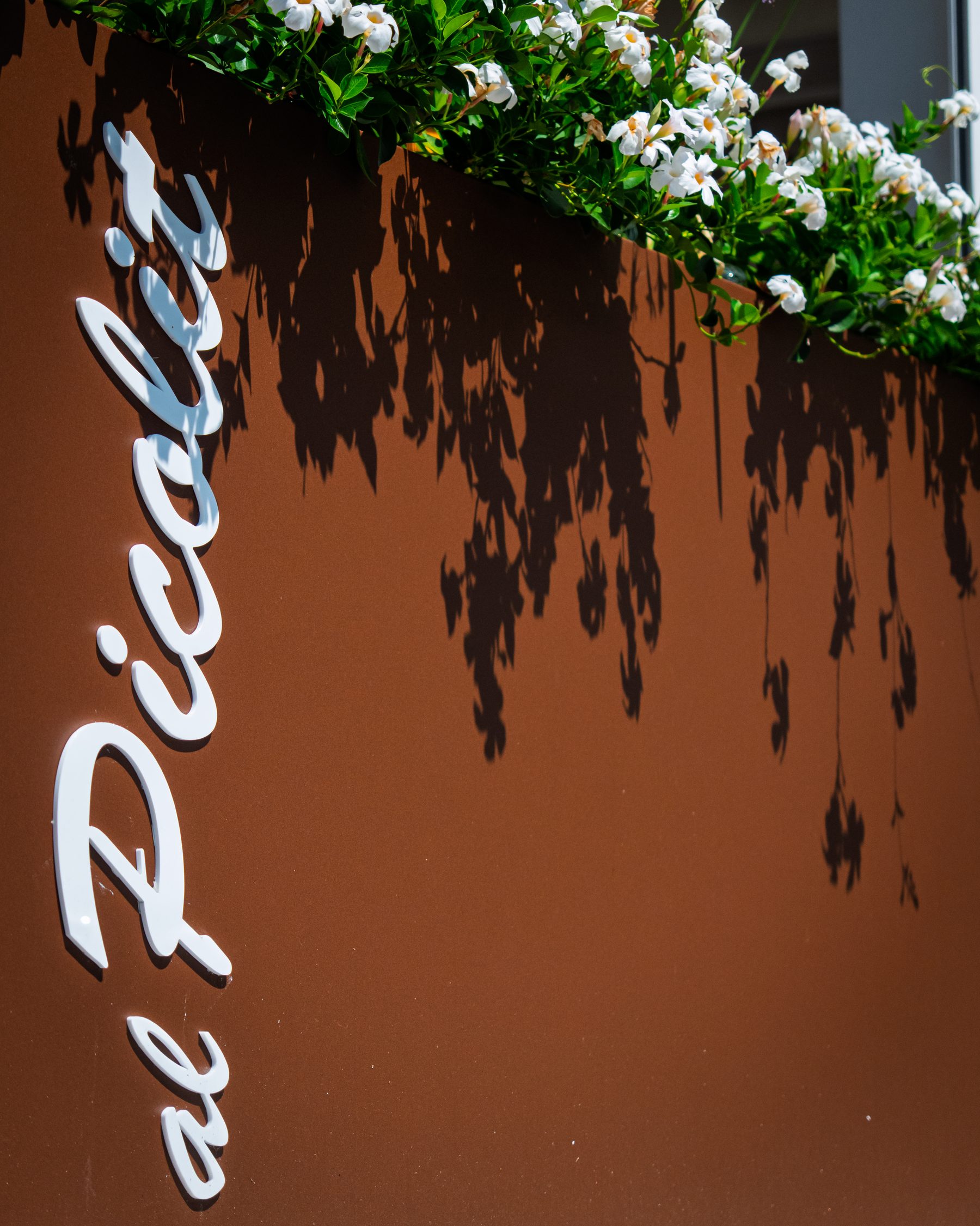 L'insegna dell'Osteria al Picolit a Lignano Pineta