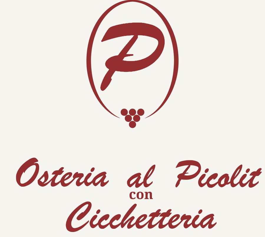 Il marchio Osteria al Picolit con Cicchetteria disegnato da Crescerai