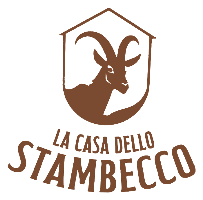 Logo La Casa dello Stambecco ricostruito in vettoriale