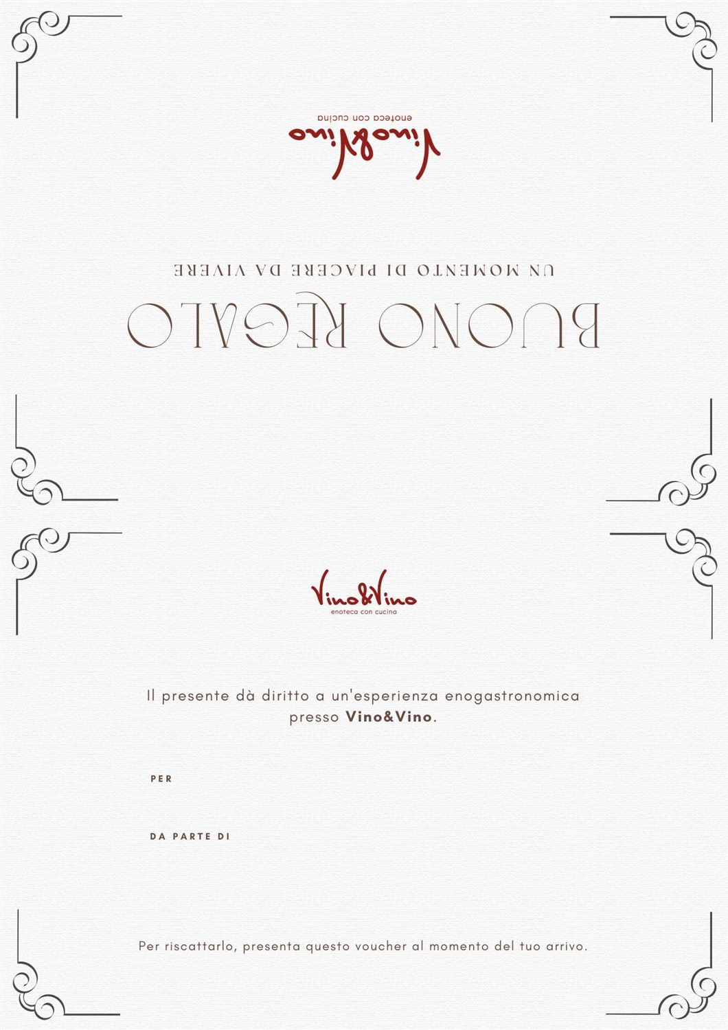 Buono regalo Vino & Vino